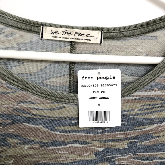 💠 Free People Arielle Long sleeves Top - Picture 3 of 7